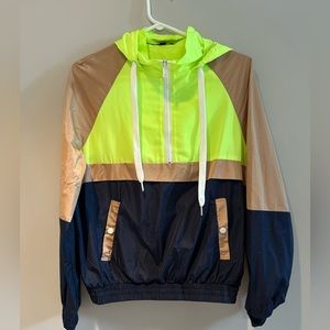 2 PIECE Fashion nova small women’s windbreaker set